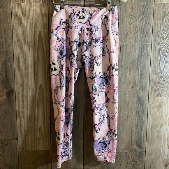 𝅺prana floral print crop leggings Sz Small - Picture 1 of 5